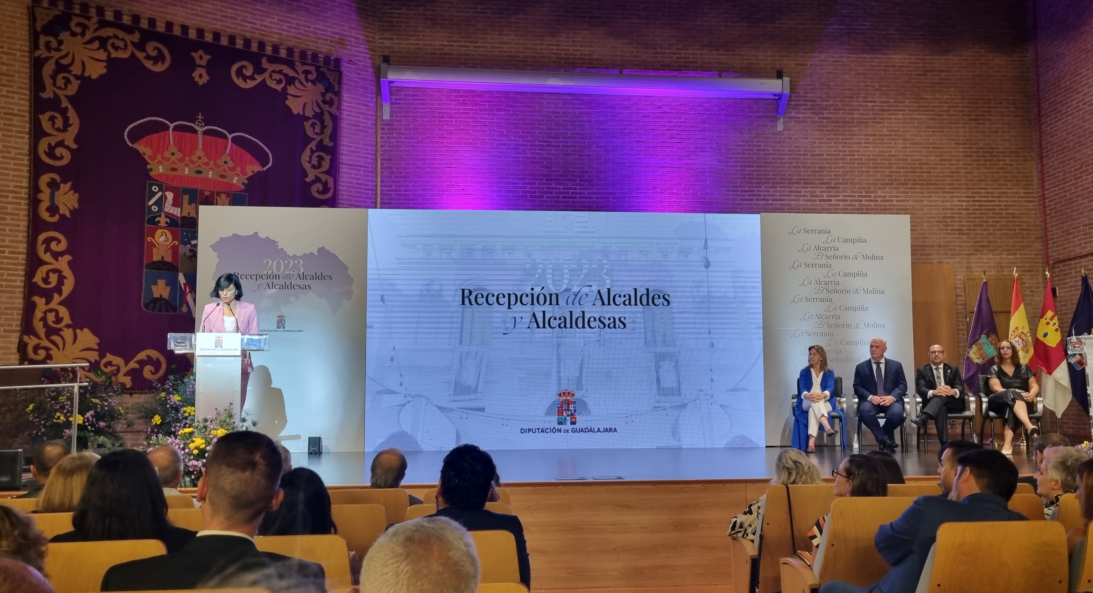 RECEPCIÓN DE ALCALDES Y ALCALDESAS DE LA PROVINCIA DE GUADALAJARA