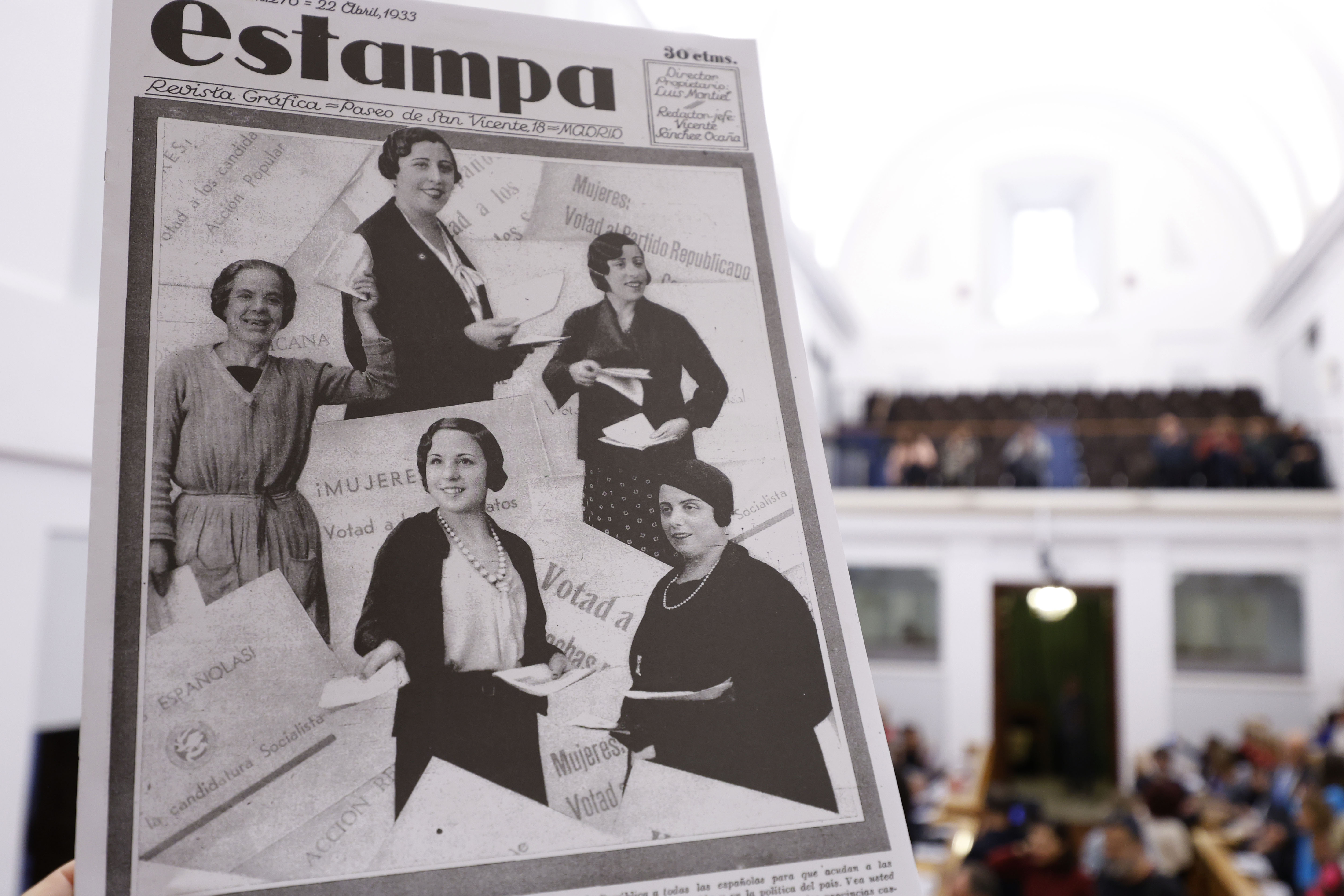 Acto De Conmemoración Del 90 Aniversario Del Voto Femenino En España ...