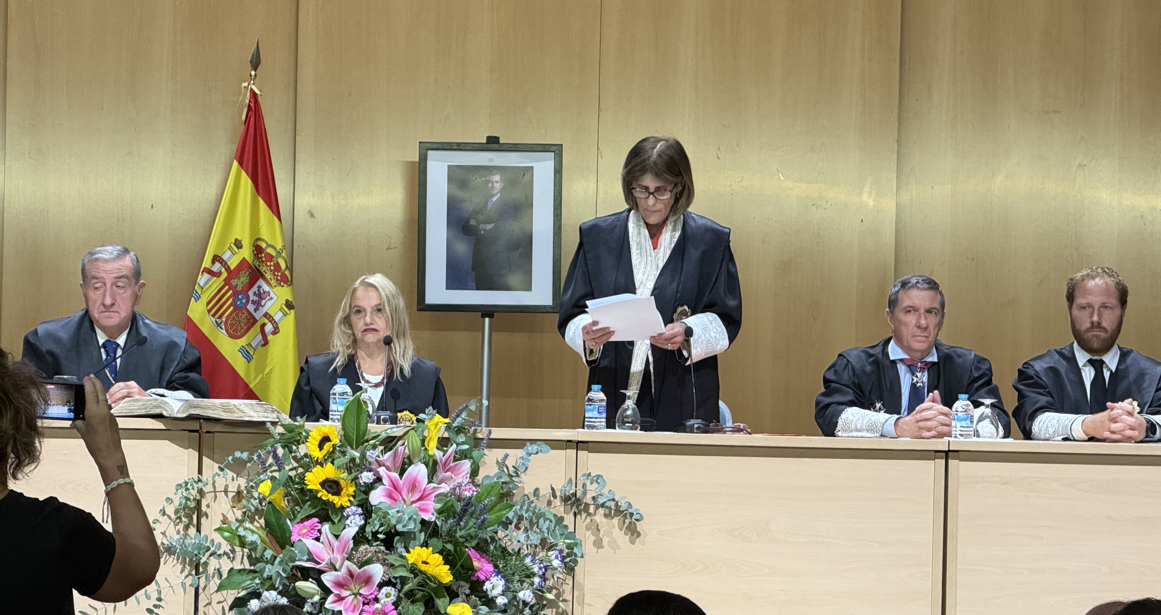 Acto de toma de posesión de la Presidenta de Audiencia Provincial de Guadalajara