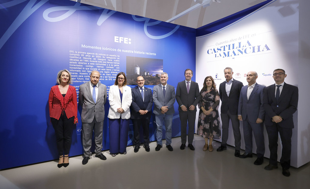 Exposición por los 40 años de la Delegación de la Agencia EFE - CLM