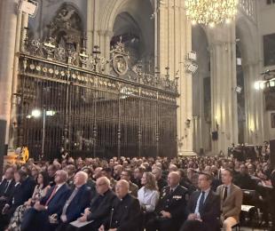 inauguración de la exposición Primada VIII Centenario de la Catedral de Toledo.