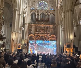 inauguración de la exposición Primada VIII Centenario de la Catedral de Toledo.